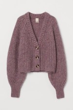 Alpaka Wolle Strick Jacke Gr.L