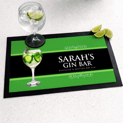 Personalisierte gin bar - gin,