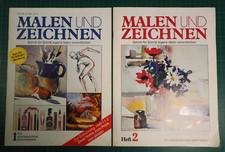 Malen und Zeichnen, Heft 1 +2, Ausgaben etwa um 1990
