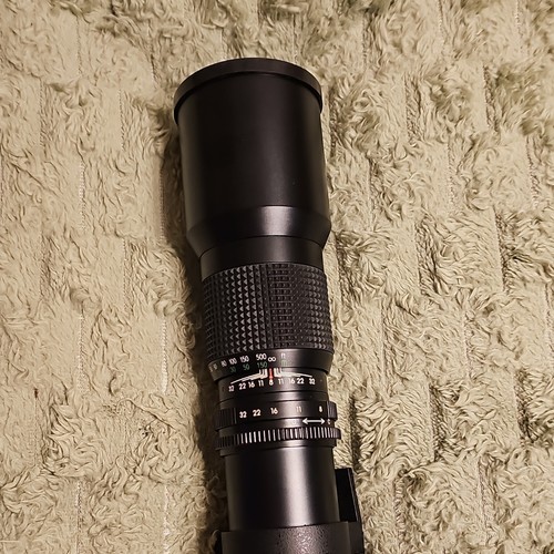 Danubia 500mm teleobjektiv - f/8,