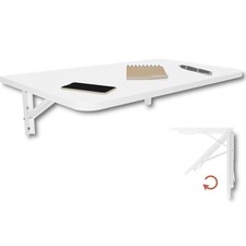 Holz Wand Klapptisch 80 x 40 cm Wandklapptisch Hänge Küchen Ess Bistro Tisch Neu