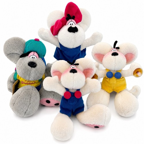 Diddl plüschtiere - 4x,