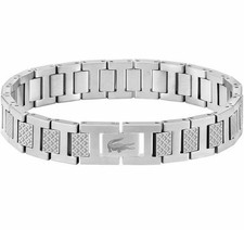 Lacoste Toggle Armband Silber