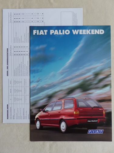 Fiat palio weekend - weekend, mj