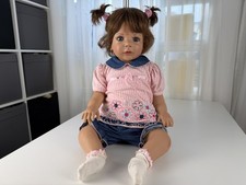 Künstlerpuppe Regina Swialkowski Vinyl Puppe 62 cm. Top Zustand   