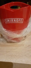 Smirnoff Vodka Flaschenkühler Rot Griffmulde Bottle Serve Tool 3197