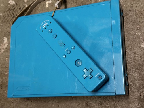 Nintendo wii konsole - nintendo, blau