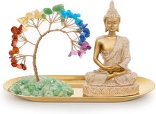 Chakra crystal tree - chakra, and