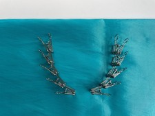 Edelstahl Foldback Klammern