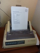 Oki ML 385, 24-Nadel Drucker mit Einzelblatteinzug, Arzt-/Praxisdrucker