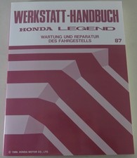 Werkstatthandbuch Honda Legend