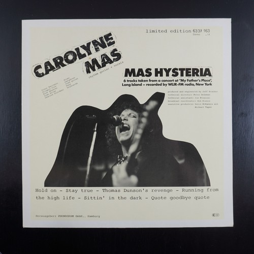 Carolyne mas hysteria - mas, –