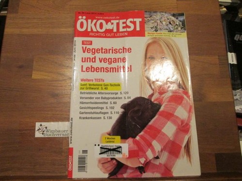 Zeitschrift ökotest richtig - Ökotest, :