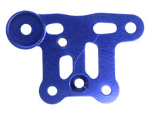 Versteifungsplatte vorn Alu 1/16 Mini Inferno Half 8 Tuning Kyosho IHW-18 IHW18