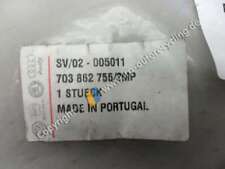 VW T4 BJ2003 Gardine Vorhang Seitenscheibe hinten links 703862755 2MP