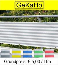 2. Wahl! Balkonverkleidung 70 cm hoch, Sichtschutz, Windschutz, Balkonumspannung