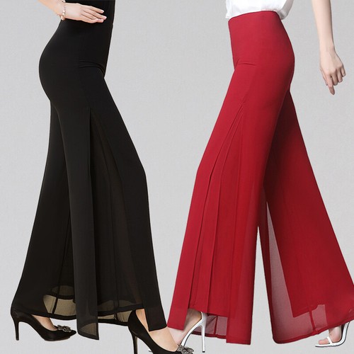 Damen chiffon tanzende hose - chiffon,