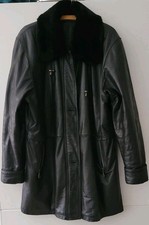 Lederjacke, Damen, 3/4-lang