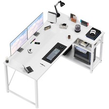 L-förmiger Schreibtisch