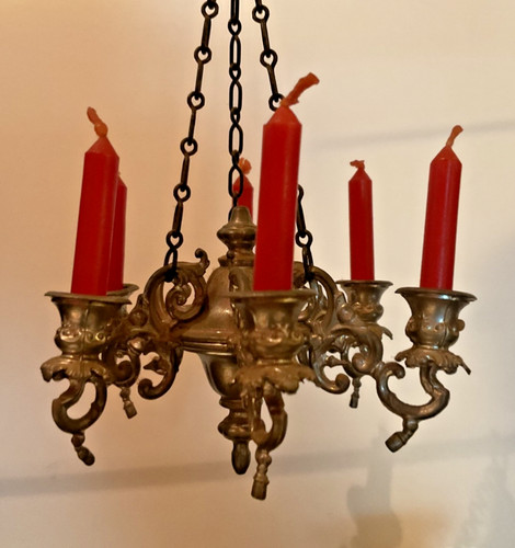 Antiker kronleuchter selten - kronleuchter,