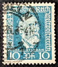 DR 1924 Mi368 H.von Stephan