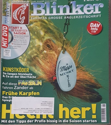 Angelzeitschrift blinker - angelzeitschrift,
