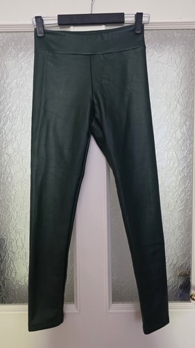 Thermo leggings lederoptik von - lederoptik,