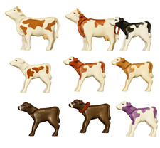 Playmobil kuh kühe kalb ochse - kühe,
