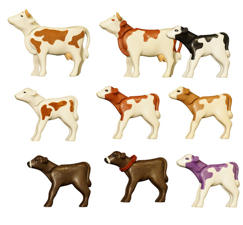 Playmobil kuh kühe kalb - kuh, ochse