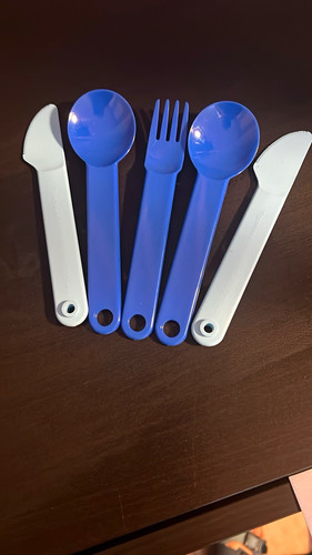 Teiliges tupperware besteck - 5-teiliges,