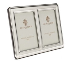 MASSIVER STERLING SILBER 925 FOTORAHMEN BILDERRAHMEN * 7378 / 6x9x2 GER new