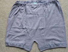 6 x Herrenschlüpfer Beinschlüpfer Boxershorts atisa Baumwolle Gr.10 Grau NEUWARE