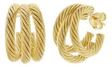 TRENDOR Schmuck Damen-Ohrringe