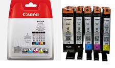 Original Canon PGI-570 CLI-571 Set (5 Patronen) KEINE SETUP - ECHTE ORIGINALE