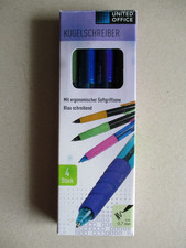 Kugelschreiber bunt UNITED OFFICE 4 Stück