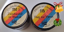 Diafilme 2 TEILE "Käpten Bramsegels Abenteuer " Defa DDR Pouva Magica   Rollfilm