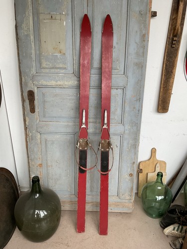C0772 alte holzski skier - alte, |