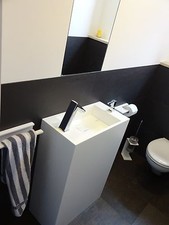 Design Eckige Waschtischsäule