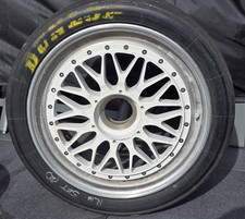 Original Audi V8 DTM Rad mit BBS Felge u. Dunlop Slick Absolute Rarität!!