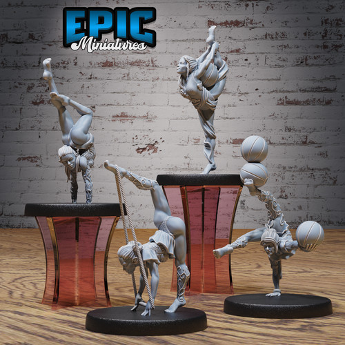 Miniature acrobat elf - -,