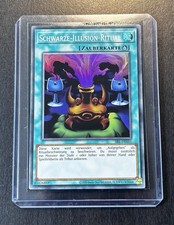 Yu-Gi-Oh! Schwarze-Illusion-Ritual SRL 25th Anniversary Super Rare Near Mint