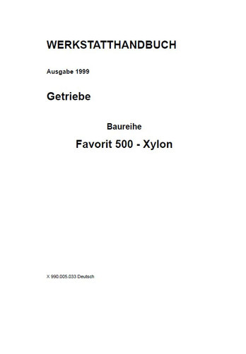 Fendt getriebe baureihe - fendt,