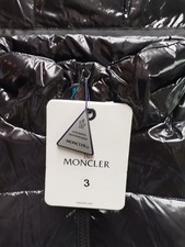 Moncler Lucie Damen Daunenjacke – Neu, Größe 3 (L), Schwarz