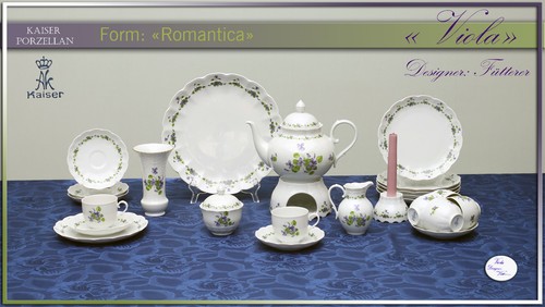 Teeservice form romantika - teeservice,