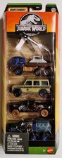 Matchbox Jurassic World Edition C1817 5er Set ovp