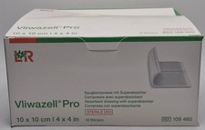 Vliwazell Pro Saugkompresse - 10x10 cm - REF 109460 - Pack 10 St - PZN 14005142