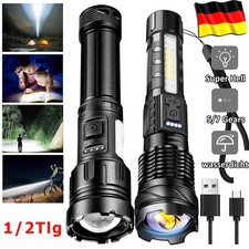 1000000 Lumen Taschenlampe COB