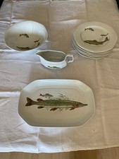 Fisch-Service, Geschirr für