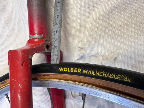 Vintage stahl rennrad gabeln - rennrad, /