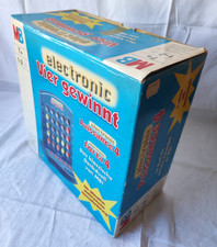Electronic Vier gewinnt - Gesellschaftsspiel 1998 - MB TIGER kpl. mit Anleitung
